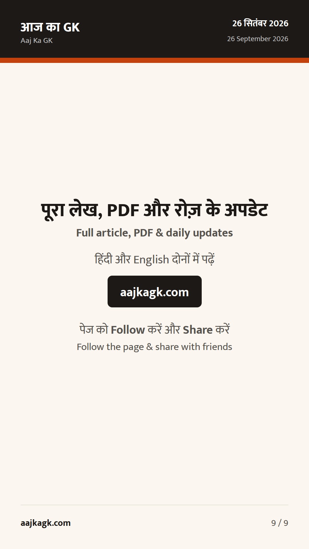 FSSAI का ‘पनीर’ मसौदा, SC का ‘दुआ’ पर फैसला, DDU-GKY 2.0 से 70,000 युवाओं का प्रशिक्षण — 9