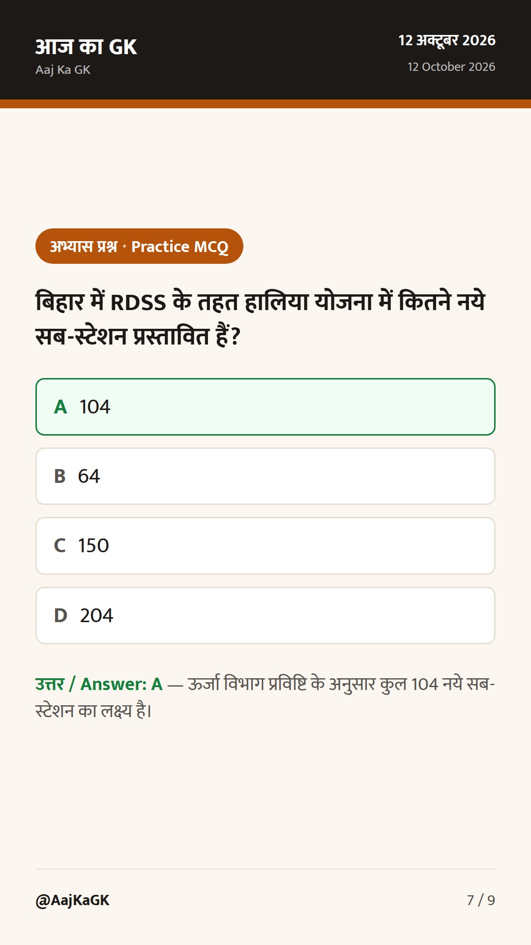 बिहार विशेष (12 अक्तूबर): RDSS में 104 नये सब-स्टेशन हेतु पूंजी, शिक्षा अवसंरचना पर CM का फोकस — 7